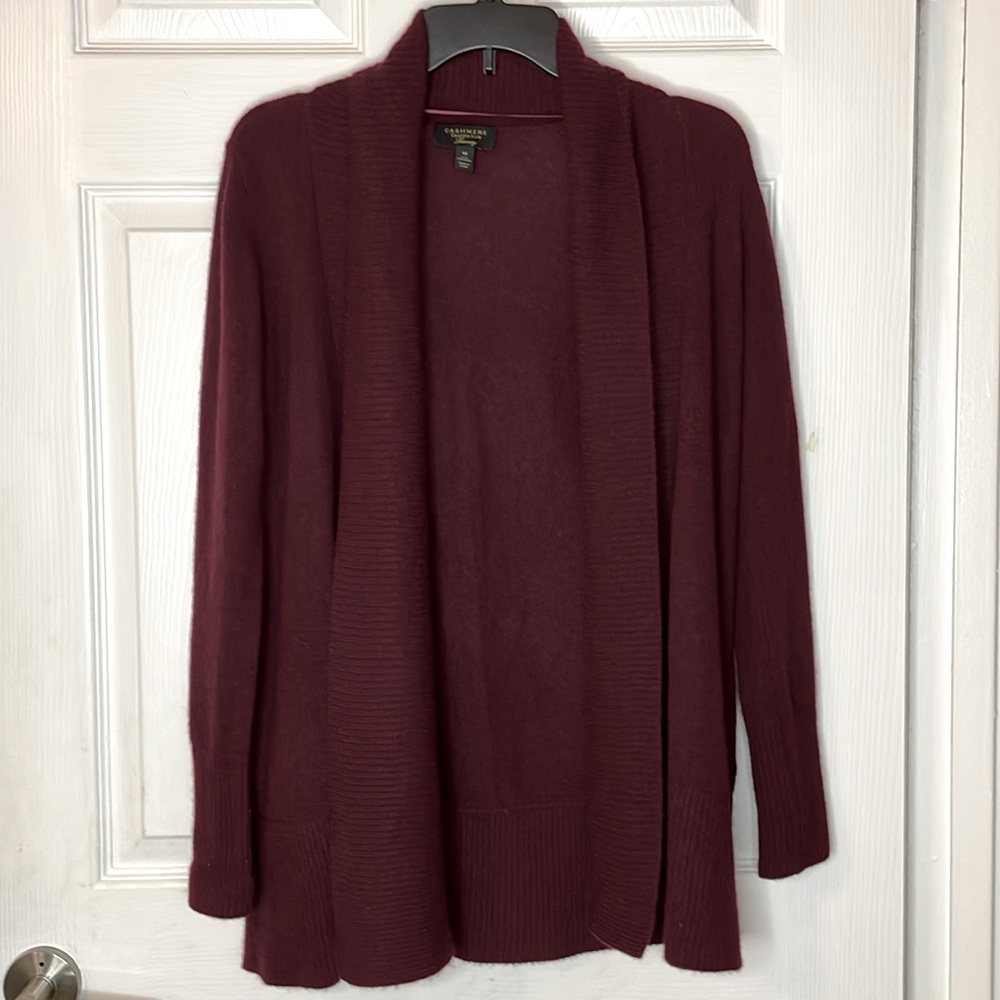 Cashmere chárter open cardigan 100% cashmere - Picture 2 of 10